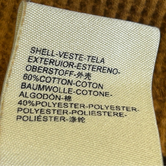 Anthropologie Maeve S Golden Cowl Neck Sweater Thermal Turtleneck Casual Boho - Picture 7 of 12